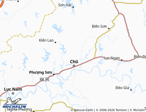 Mappa MICHELIN Trù Hựu - ViaMichelin