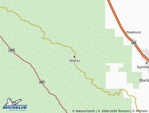 Carte MICHELIN Nemo - ViaMichelin
