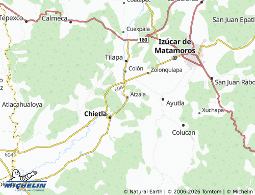 Mappa MICHELIN Atzala - ViaMichelin