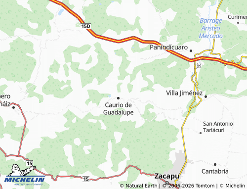 Mapa MICHELIN El Teco - ViaMichelin