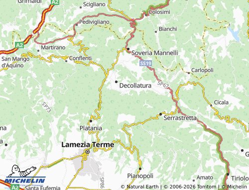 Mappa MICHELIN Bonacci - ViaMichelin