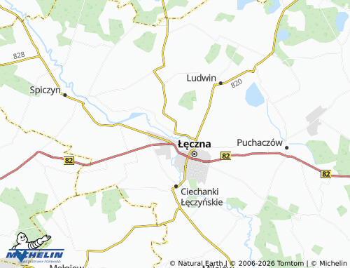 Carte MICHELIN Witaniów - ViaMichelin