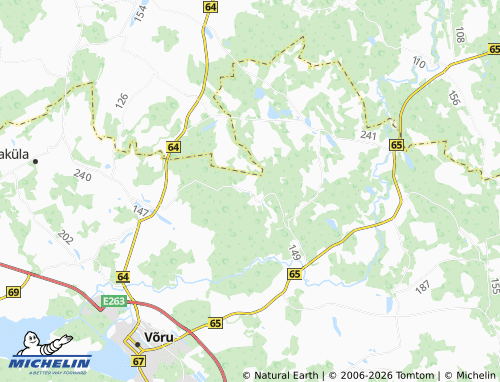 Mapa MICHELIN Mõrgi - ViaMichelin