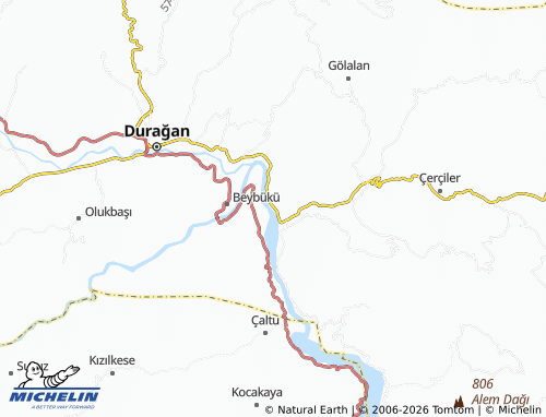 Mappa MICHELIN Gökdoğan - ViaMichelin