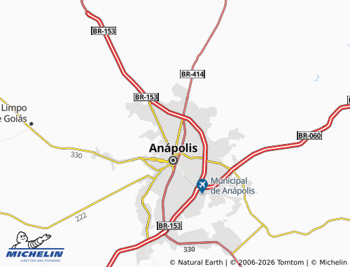 Mapa MICHELIN Anexo Antônio Fernandes - ViaMichelin