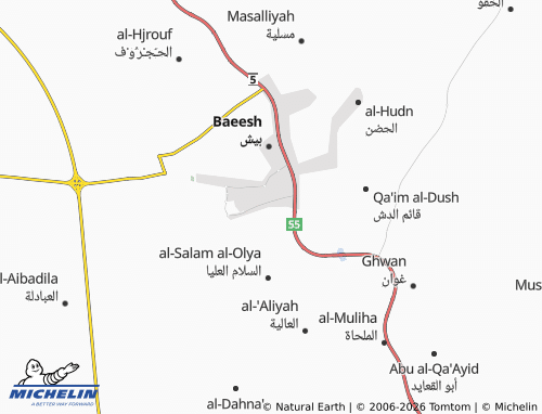 MICHELIN-Landkarte al-Safa - ViaMichelin