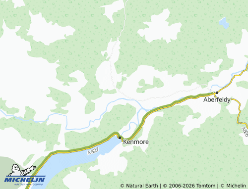 Mappa MICHELIN Keltneyburn - ViaMichelin