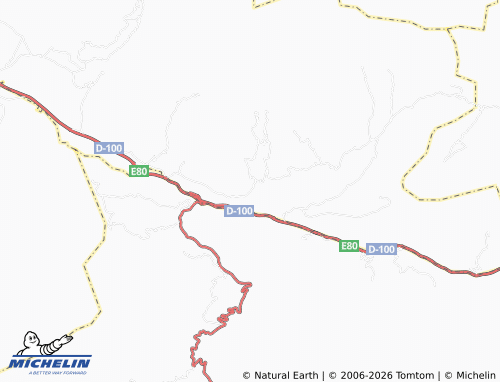 MICHELIN Derebük map - ViaMichelin