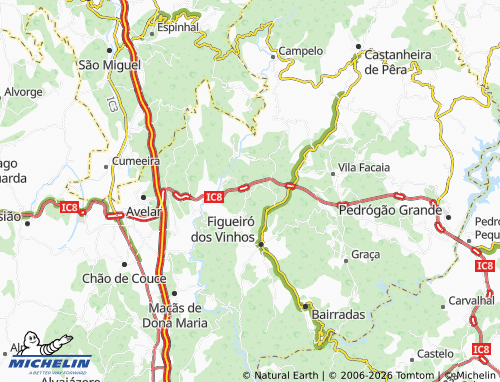 Mapa MICHELIN Aldeia da Cruz - ViaMichelin