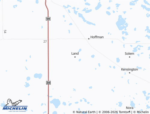 Kaart MICHELIN Land - ViaMichelin