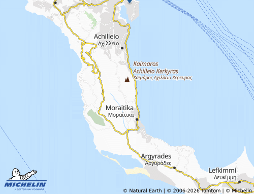 Mapa MICHELIN Strongyli - ViaMichelin