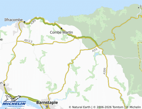 Mappa MICHELIN East Down - ViaMichelin