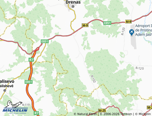 Carte MICHELIN Nekoc - ViaMichelin