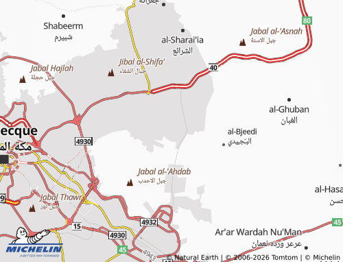 MICHELIN-Landkarte almughamas - ViaMichelin