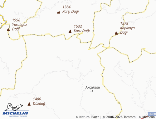 Mappa MICHELIN Sarıseki - ViaMichelin