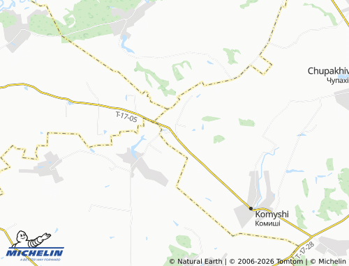 Mappa MICHELIN Husarshchyna - ViaMichelin