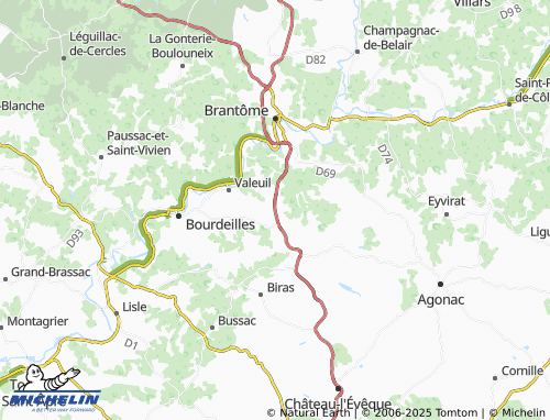 Mappa MICHELIN Sarrazignac - ViaMichelin
