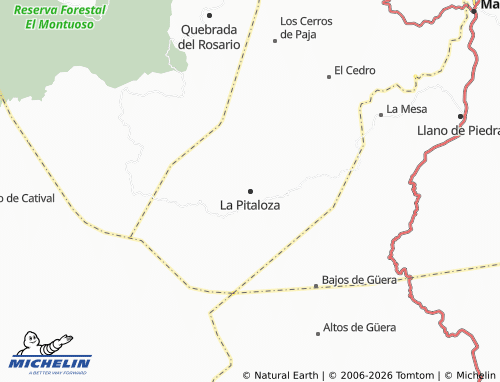 Mappa MICHELIN La Pitaloza - ViaMichelin