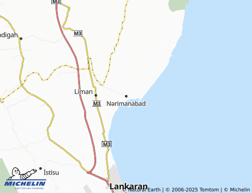 MICHELIN Nərimanabad map - ViaMichelin