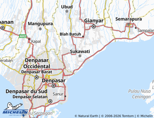 Mappa MICHELIN Guwang - ViaMichelin