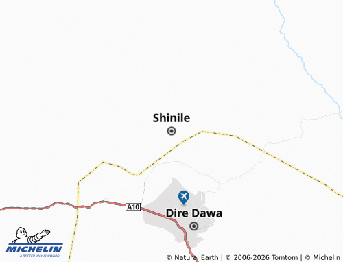 MICHELIN Shiniile map - ViaMichelin