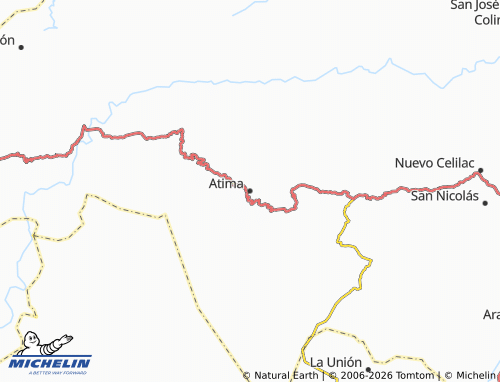 Carte MICHELIN Atima - ViaMichelin