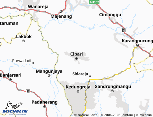 Mapa MICHELIN Cipari - ViaMichelin