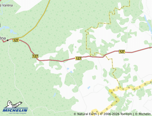 Mappa MICHELIN Vydeniai - ViaMichelin