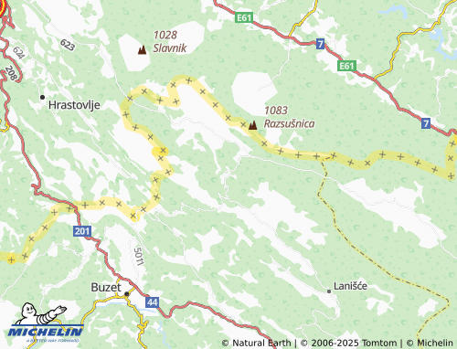 MICHELIN Dane map - ViaMichelin