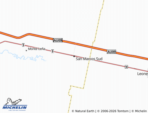 Mappa MICHELIN San Marcos Sud - ViaMichelin
