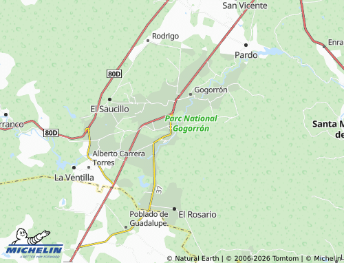 Mappa MICHELIN El Calvario - ViaMichelin
