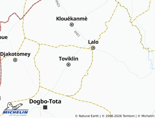 Mapa MICHELIN Avedji - ViaMichelin