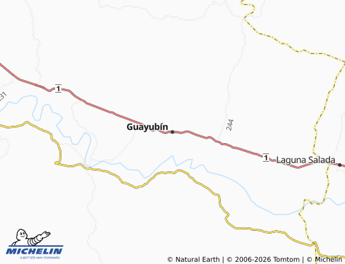 Mappa MICHELIN Guayubín - ViaMichelin