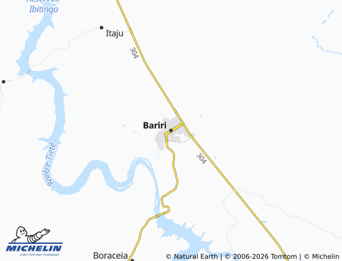 Mapa MICHELIN Bariri - ViaMichelin
