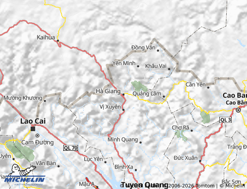 Mapa MICHELIN Hà Giang - ViaMichelin