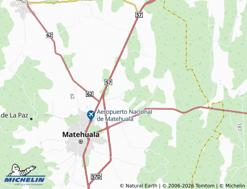 Mappa MICHELIN Estanque de Agua Buena - ViaMichelin
