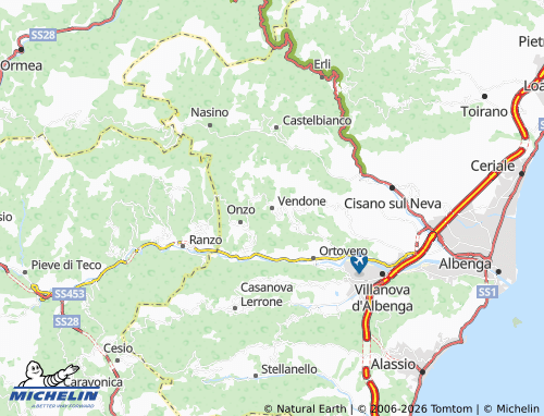 Mapa MICHELIN Vendone - ViaMichelin