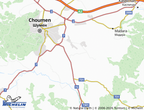 MICHELIN Dibich map - ViaMichelin