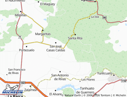 Mappa MICHELIN El Carmen - ViaMichelin