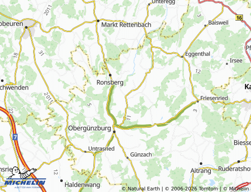Mapa MICHELIN Willofs - ViaMichelin