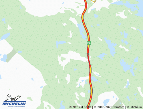 Carte MICHELIN Lindefallet - ViaMichelin