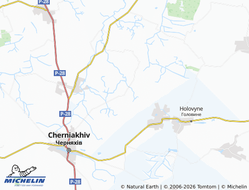 Mapa MICHELIN Styrty - ViaMichelin