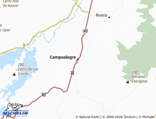 Mappa MICHELIN Campoalegre - ViaMichelin
