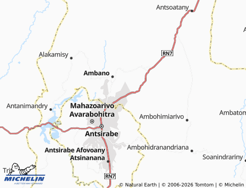 Mapa MICHELIN Andraina - ViaMichelin