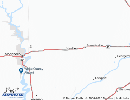 Mappa MICHELIN Idaville - ViaMichelin