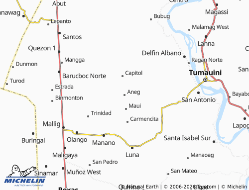 Mappa MICHELIN Aneg - ViaMichelin