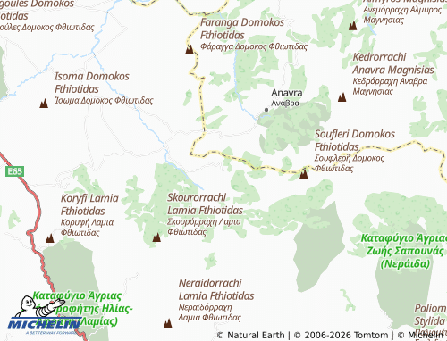 MICHELIN Neochori map - ViaMichelin