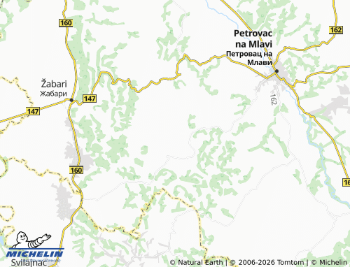 Mapa MICHELIN Vošanovac - ViaMichelin