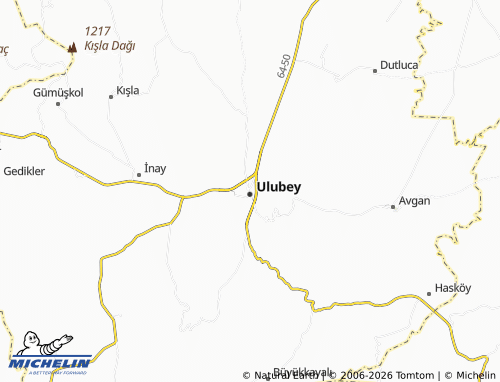 Mappa MICHELIN Camikebir - ViaMichelin