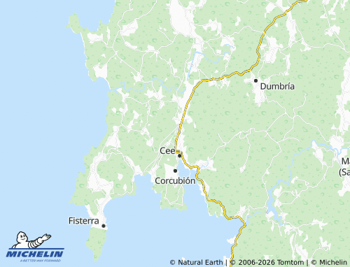 MICHELIN-Landkarte Vilar de Toba - ViaMichelin